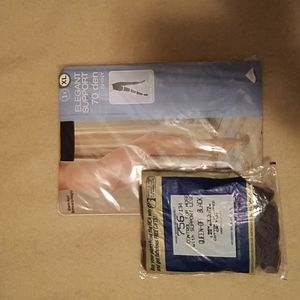 Bundle of two pair of black pantyhose NWOT